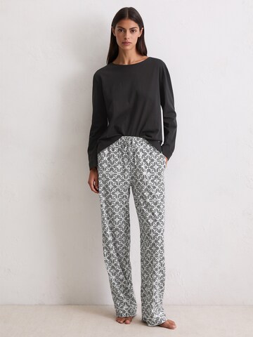 Marc O'Polo Pajama shirt ' Mix N Match Cotton ' in Black: front