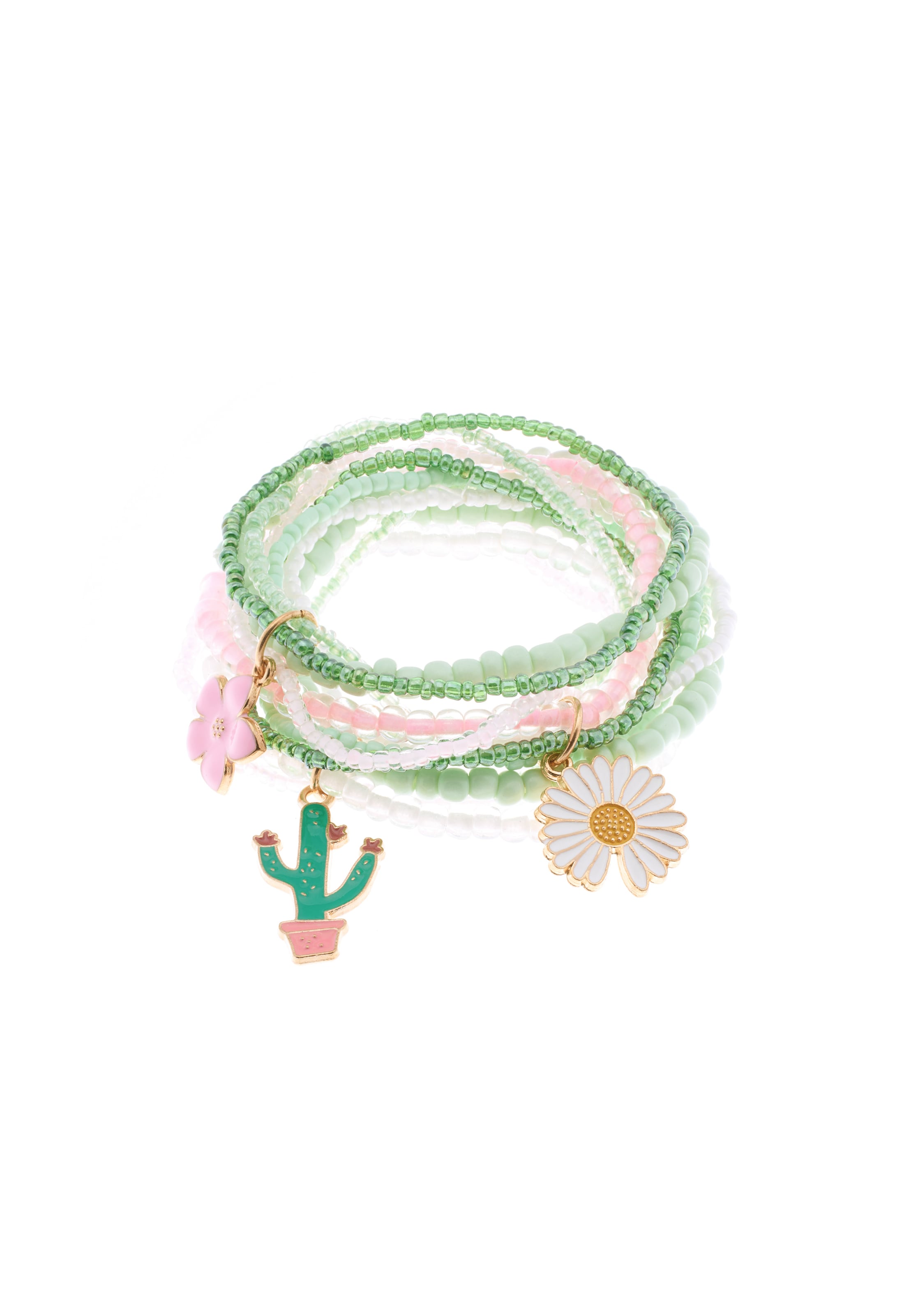 MYMO - Pulsera en verde: frente