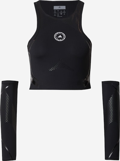 Sport top 'Truepace' ADIDAS BY STELLA MCCARTNEY pe gri / negru / alb, Vizualizare produs