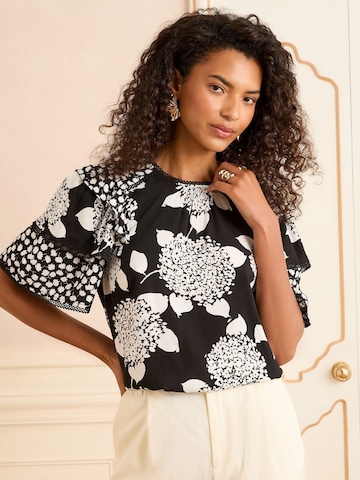 love & roses Blus i svart