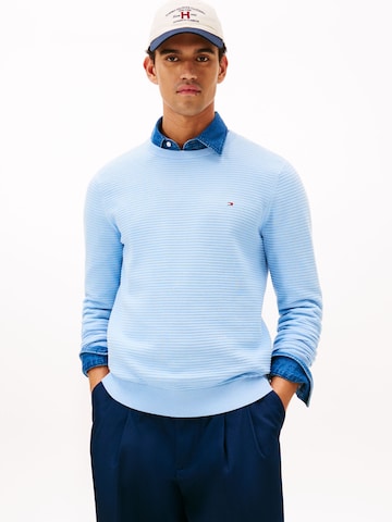 TOMMY HILFIGER Pullover 'SEASONAL' in Blau: Vorderseite