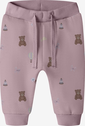 Pantaloni 'NBFRAGINE' di NAME IT in lilla: frontale