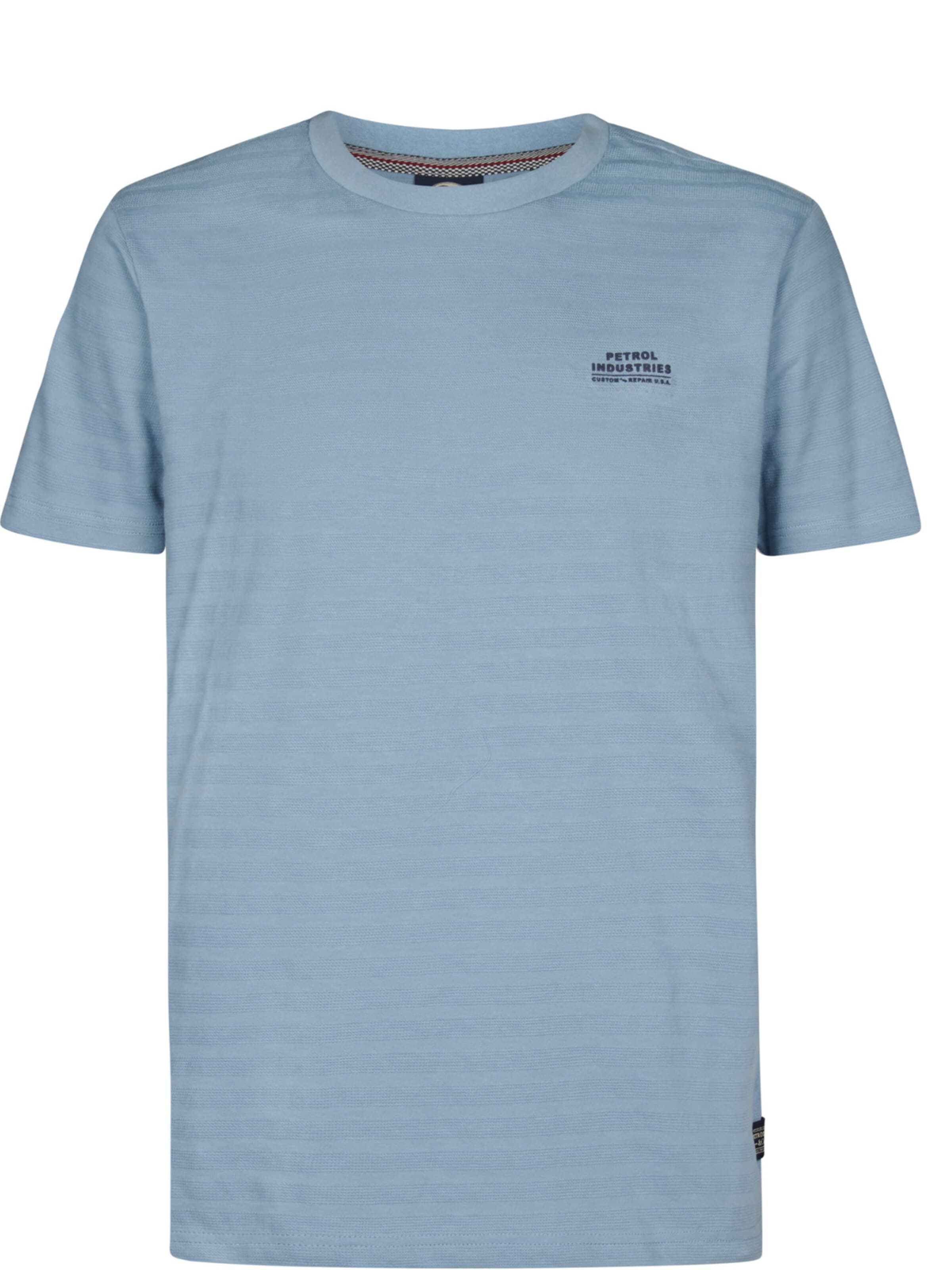 T-Shirt 'Petrol Industries - Heren t-shirt' PETROL en bleu : devant
