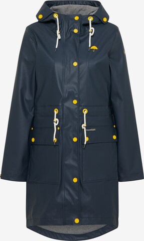 Schmuddelwedda Raincoat in Blue: front