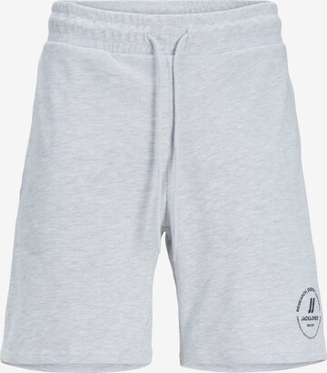 Jack & Jones Plus Regular Pants in Grey: front