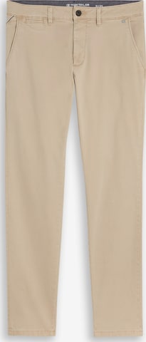 TOM TAILOR Chino Pants 'SIMON' in Beige: front