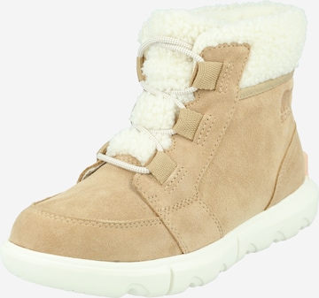 SOREL Snow Boots 'EXPLORER II' in Brown: front