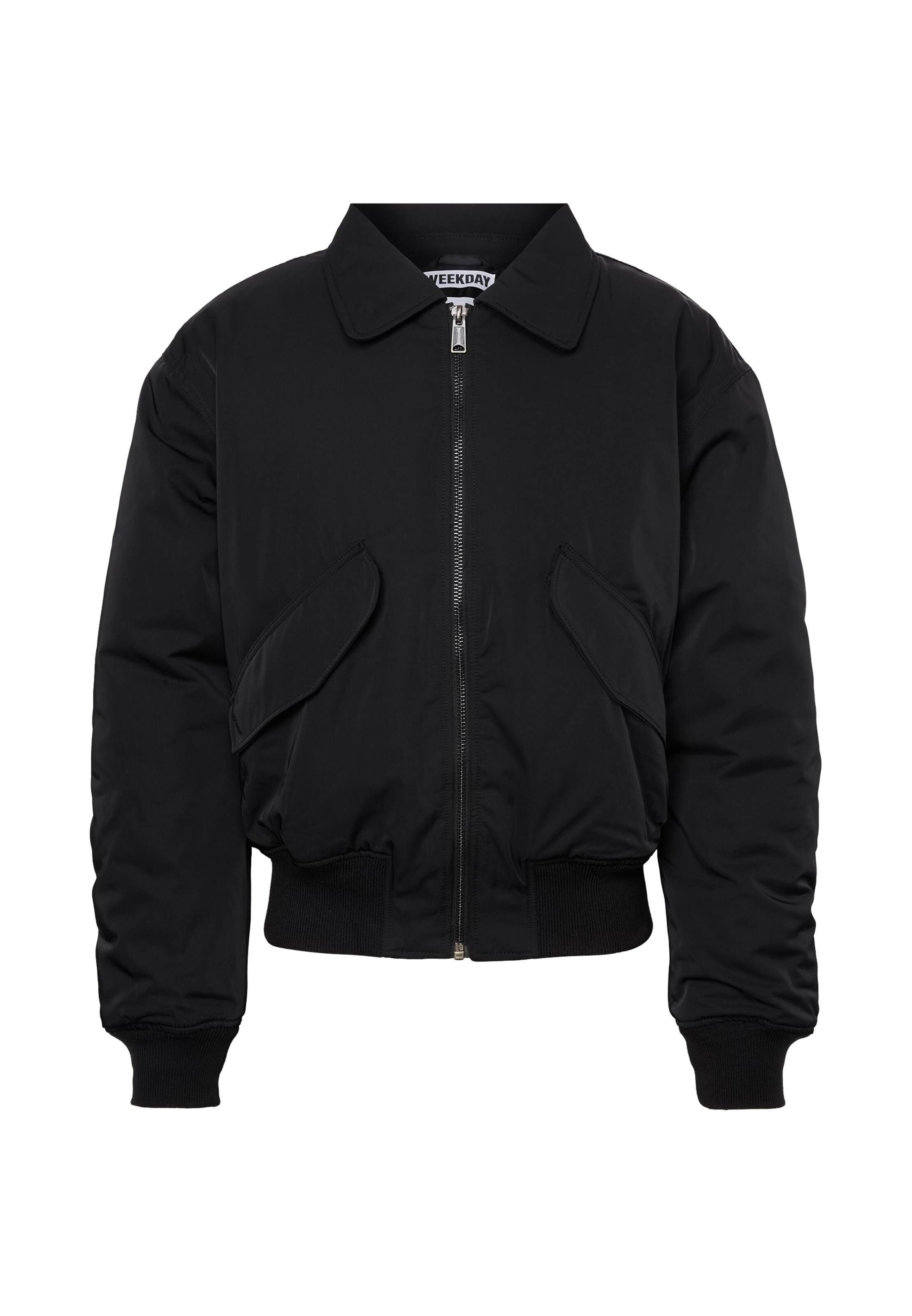 WEEKDAY Between-season jacket 'Mario' in Black: front