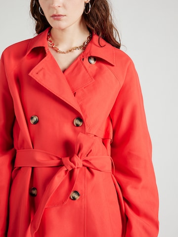 VERO MODA Between-Seasons Coat 'DOREEN' in Red