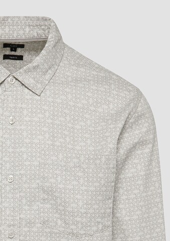 QS Regular fit Overhemd in Beige