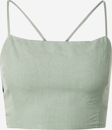 A LOT LESS - Top 'Lucia' en verde: frente