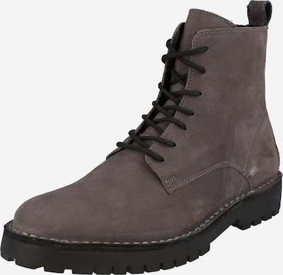 SELECTED HOMME Lace-Up Boots 'SLHRICKY ' in Grey, Item view