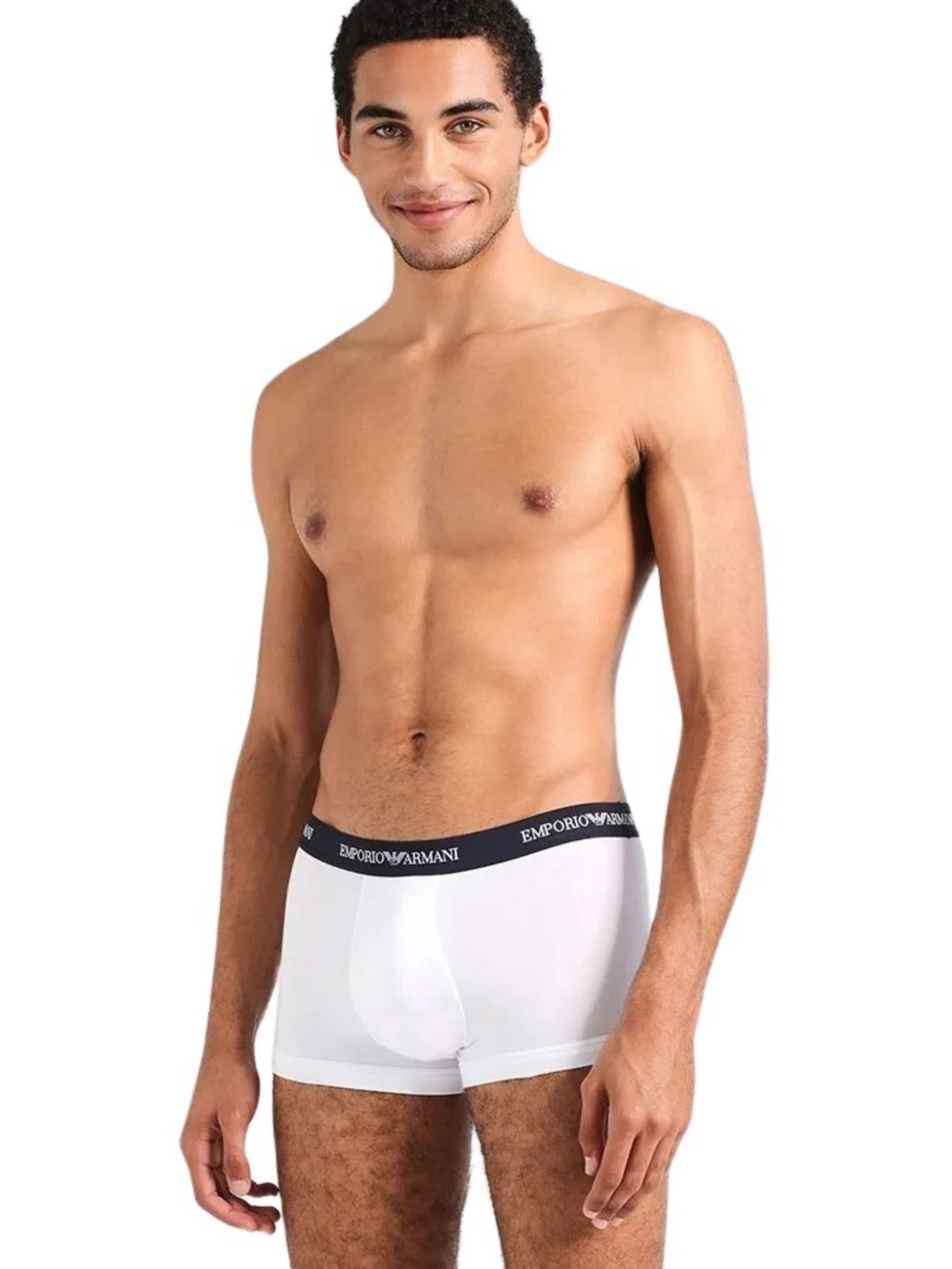 Emporio Armani Bokserki w kolorze biały: przód