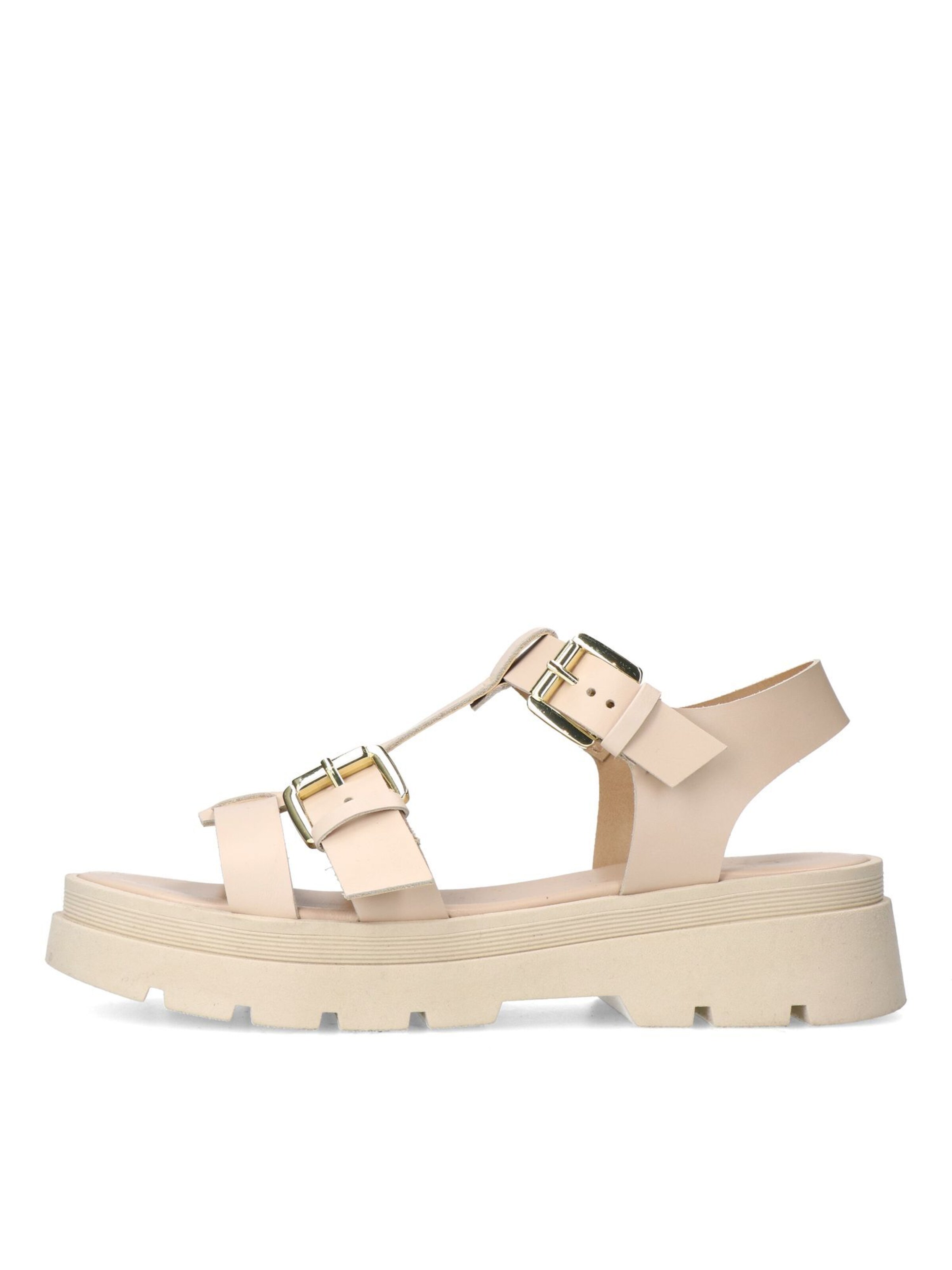 SACHA Sandale in Beige