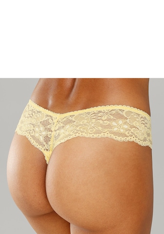 NUANCE Thong in Yellow