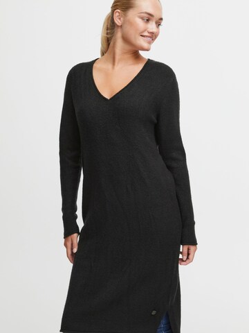 Oxmo - Vestido de malha ' Ida ' em preto