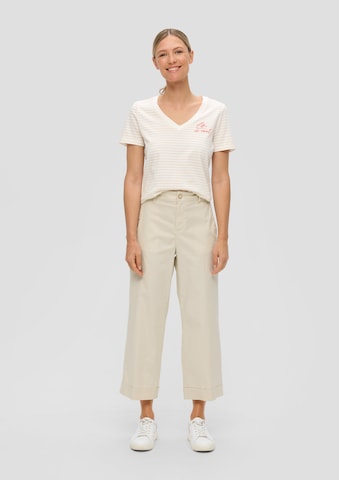 Loosefit Pantalon s.Oliver en beige