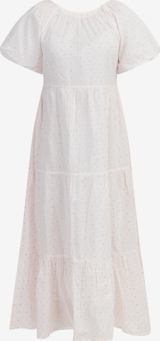 Robe MYMO en blanc : devant