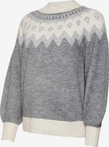 Vero Moda Maternity Pullover 'SIMONE' i grå: forside