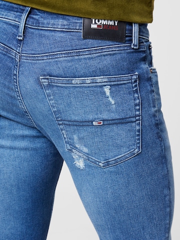 Tommy Jeans Skinny Jeans 'SCANTON' in Blauw