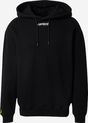 About You x Cyberkongz Sweatshirt 'Jake' in Zwart: voorkant