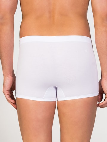 zd ZERO DEFECTS Boxershorts 'Ikaria Trunk' in Weiß