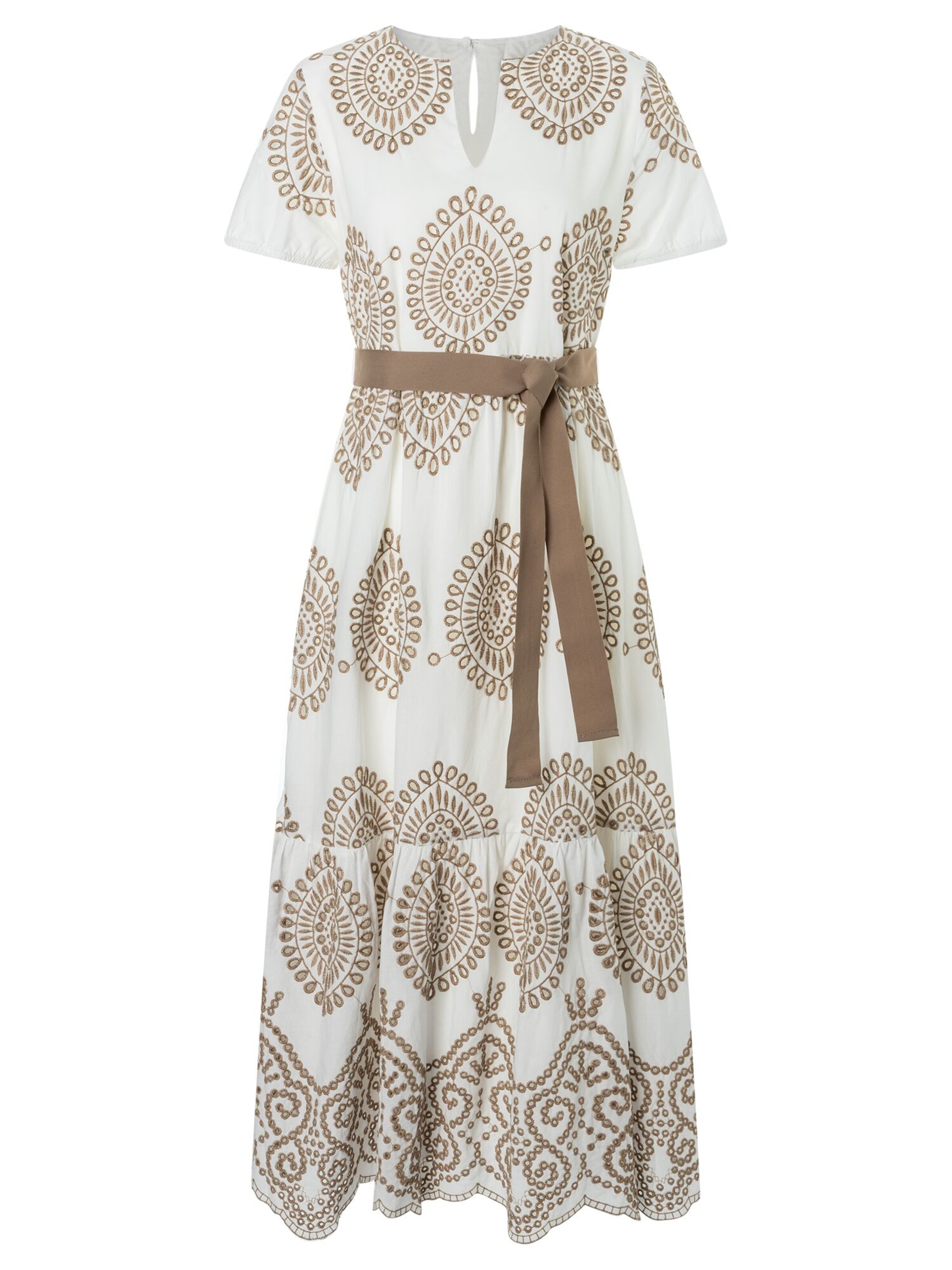 Robe MORE & MORE en blanc : devant