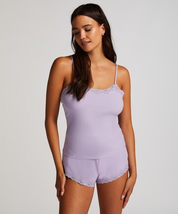 Hunkemöller Shorty in Lila: Vorderseite