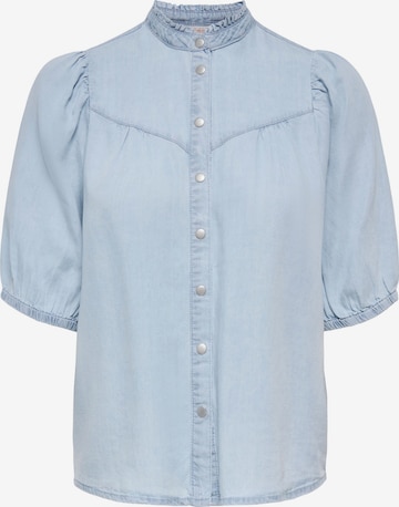 Chemisier 'ONLCharis' ONLY en bleu : devant
