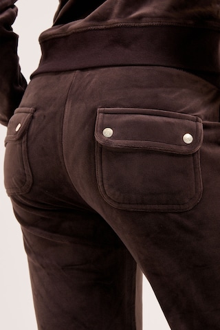 Juicy Couture Flared Pants in Brown