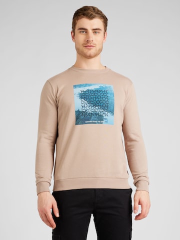 WESTMARK LONDON Sweatshirt 'London River' in Beige: predná strana