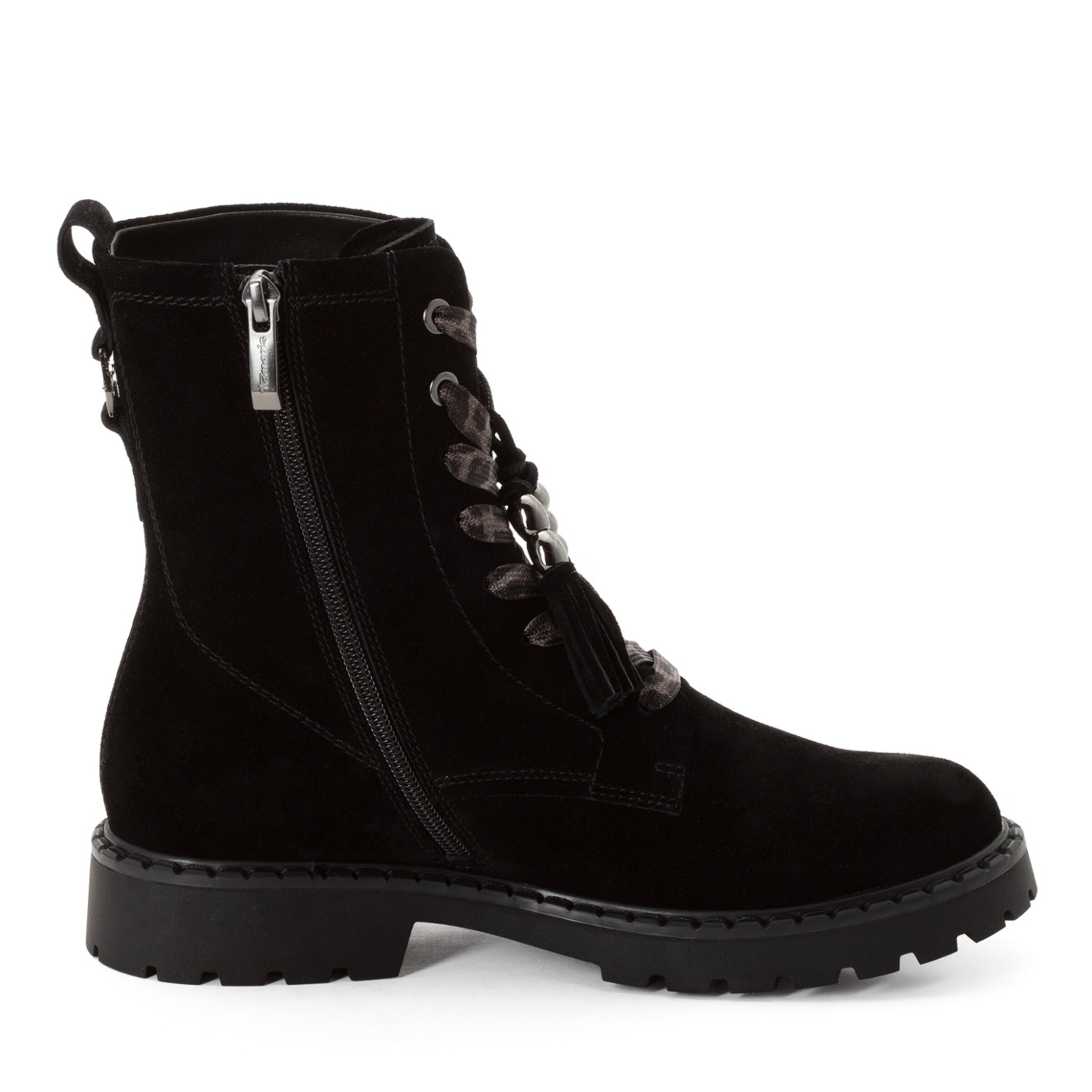 Bottines à lacets Tamaris en noir