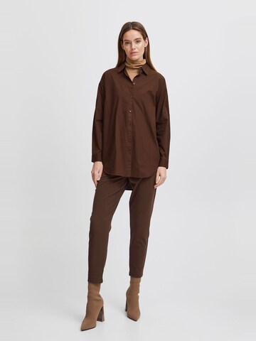 b.young - Blusa 'Gamze' en marrón
