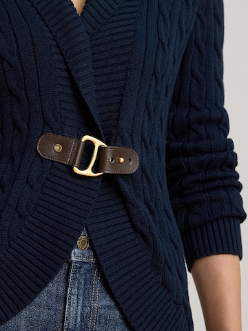 Lauren Ralph Lauren Petite Gebreid vest 'Taysir' in Blauw