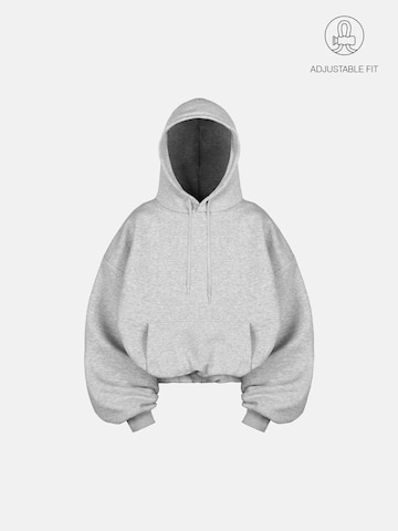 ENRAGE Sweatshirt 'BUBBLE' in Grau: Vorderseite