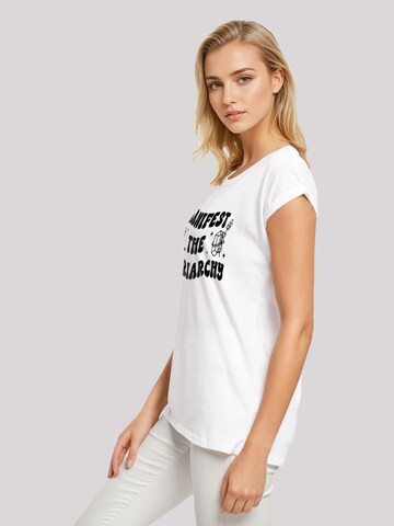 T-shirt 'Feministisch Manifest The Matriarchy Frauentag' F4NT4STIC en blanc