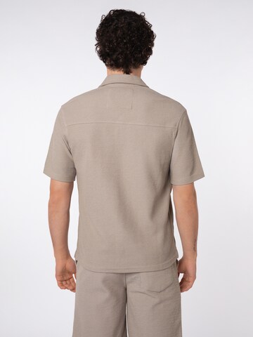 Sublevel Regular Fit Hemd in Beige
