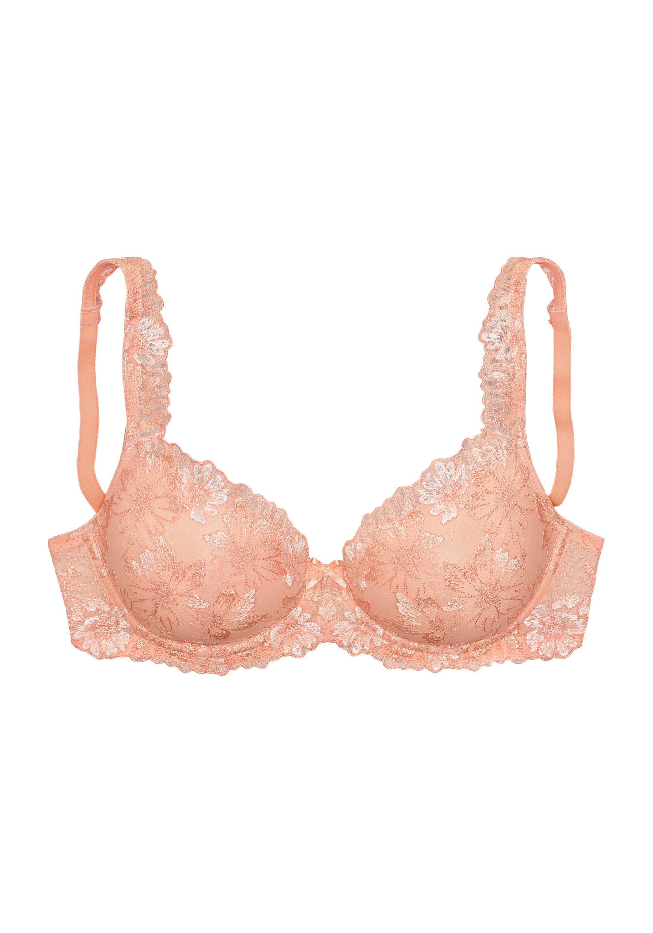 NUANCE Push-up Podprsenka - Oranžová: predná strana