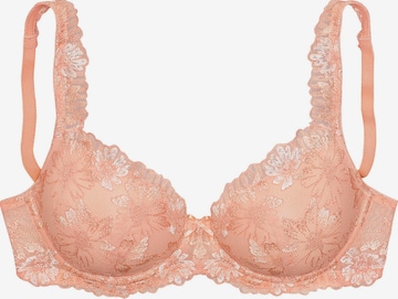 Push-up Soutien-gorge NUANCE en orange : devant