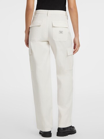 GUESS Wide Leg Hose in Weiß