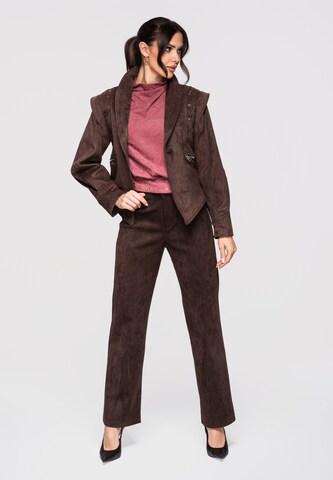 Ombre Tussenjas in Bruin