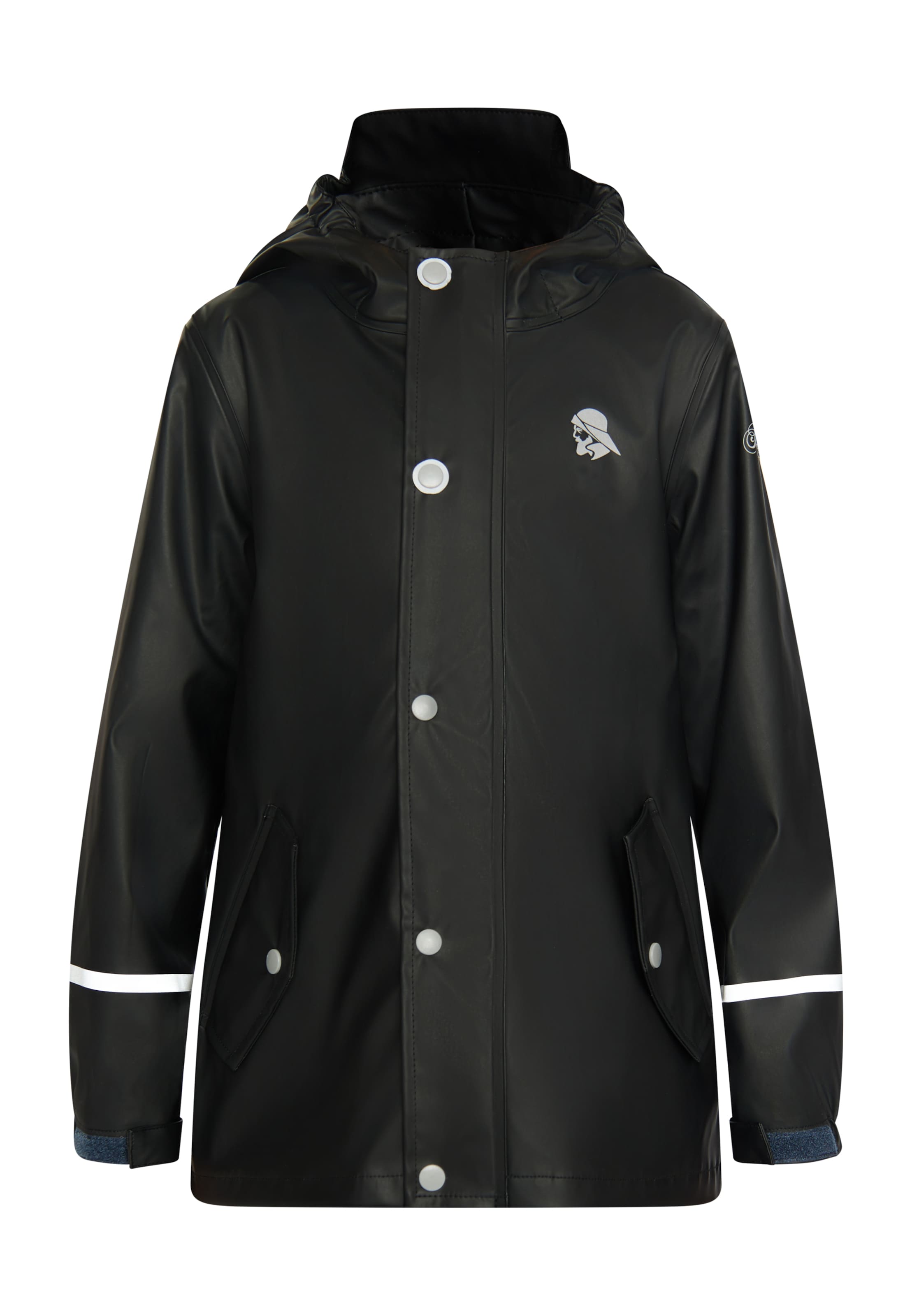 Schmuddelwedda Toiminnallinen takki värissä musta: etupuoli