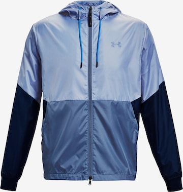 UNDER ARMOUR Athletic Jacket 'Legacy' in Blue: front