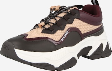 STEVE MADDEN Matalavartiset tennarit 'Android-E' värissä ruskea: etupuoli