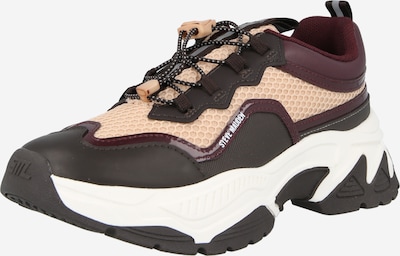 STEVE MADDEN Matalavartiset tennarit 'Android-E' värissä beige / ruskea / harmaa, Tuotenäkymä