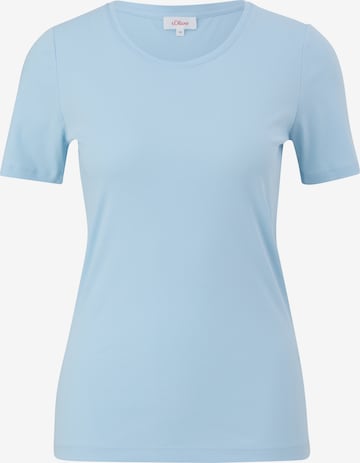 s.Oliver T-Shirt in Blau: predná strana