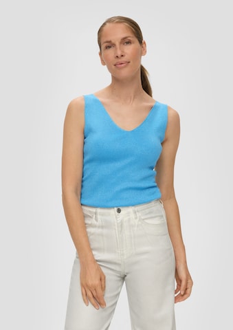 s.Oliver BLACK LABEL Knitted Top in Blue: front