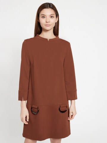 Ana Alcazar Dress 'Becte' in Brown: front