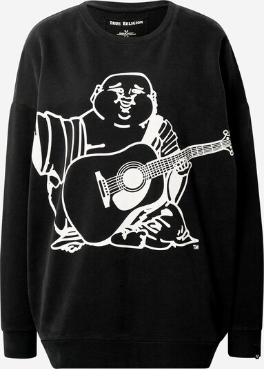 True Religion Sweatshirt i svart / vit, Produktvy