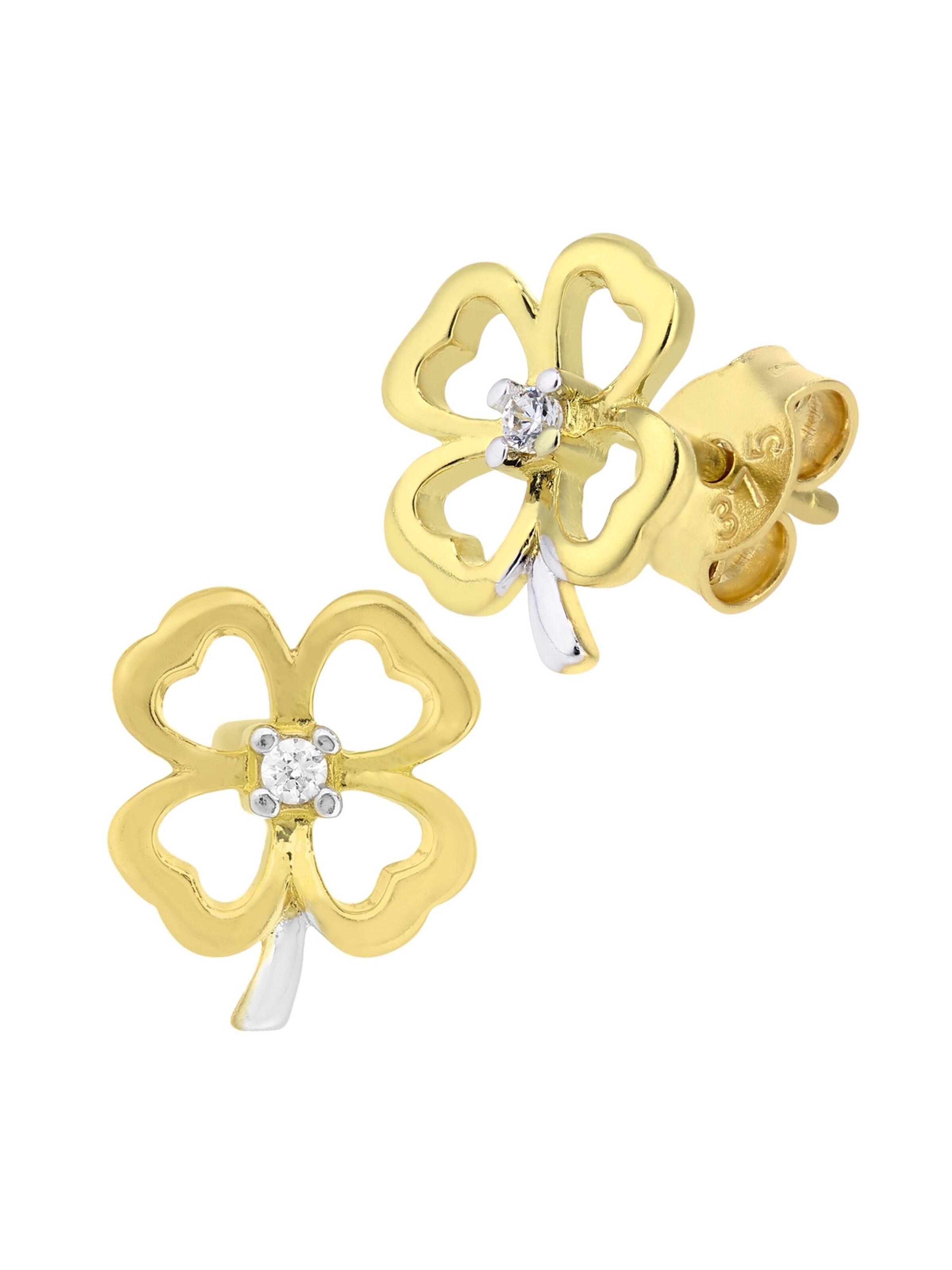 Vanlere Ohrringe‌‌‌‌‌‌‌ in Gold: Vorderseite